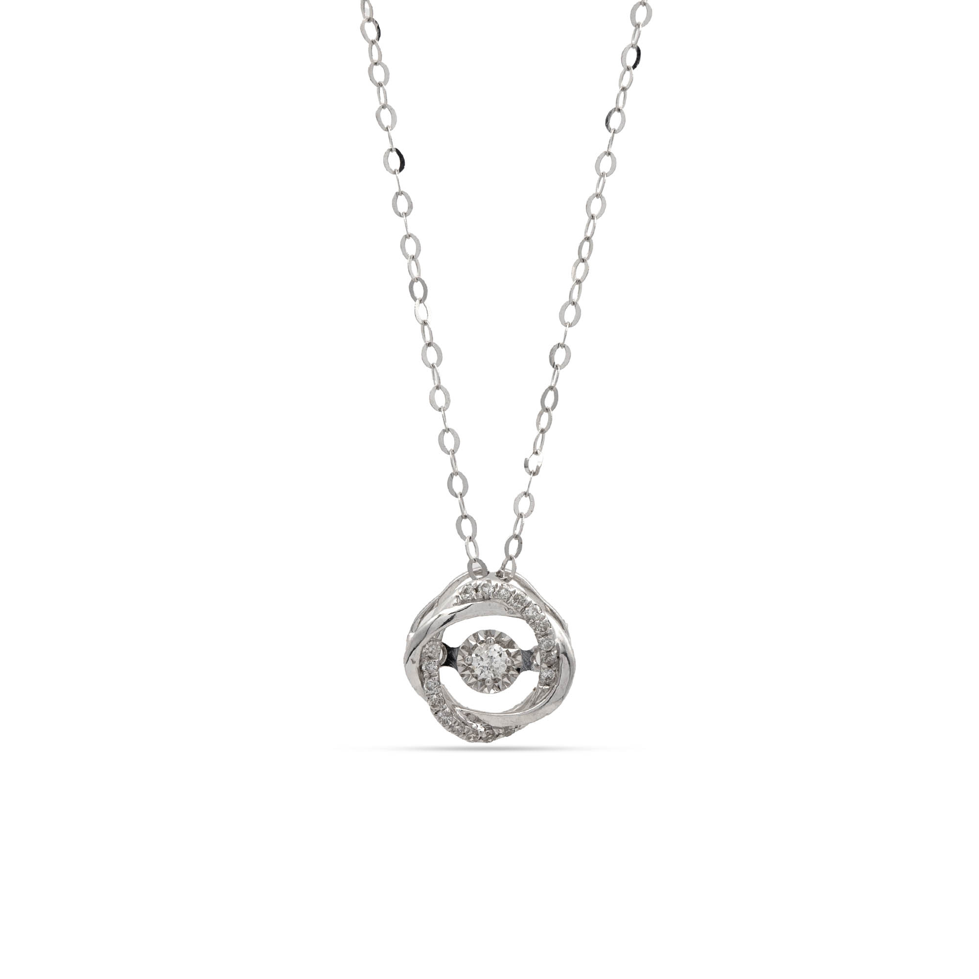 Eternal Circle Diamond Necklace Raja Jewelers