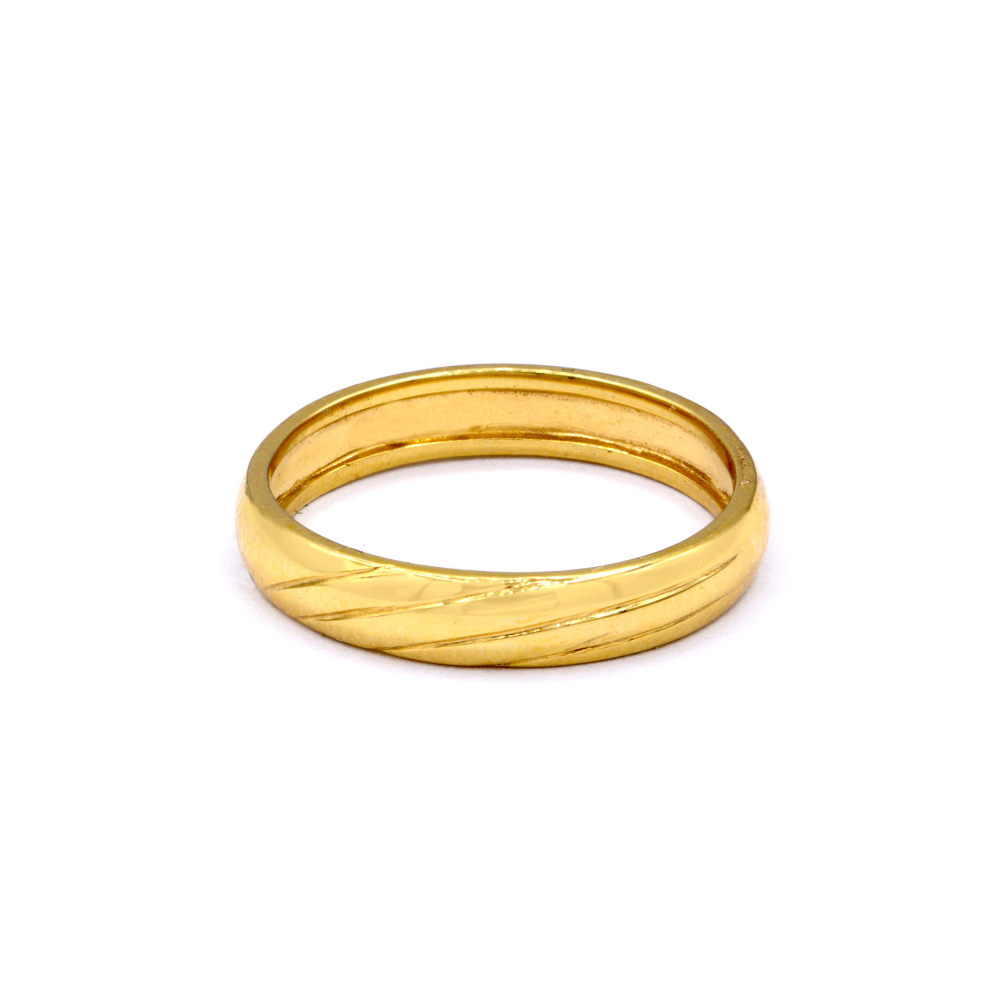 Buy Heavenly Harp Gold Ring 22 KT yellow gold (4 gm). | Online By Giriraj  Jewellers