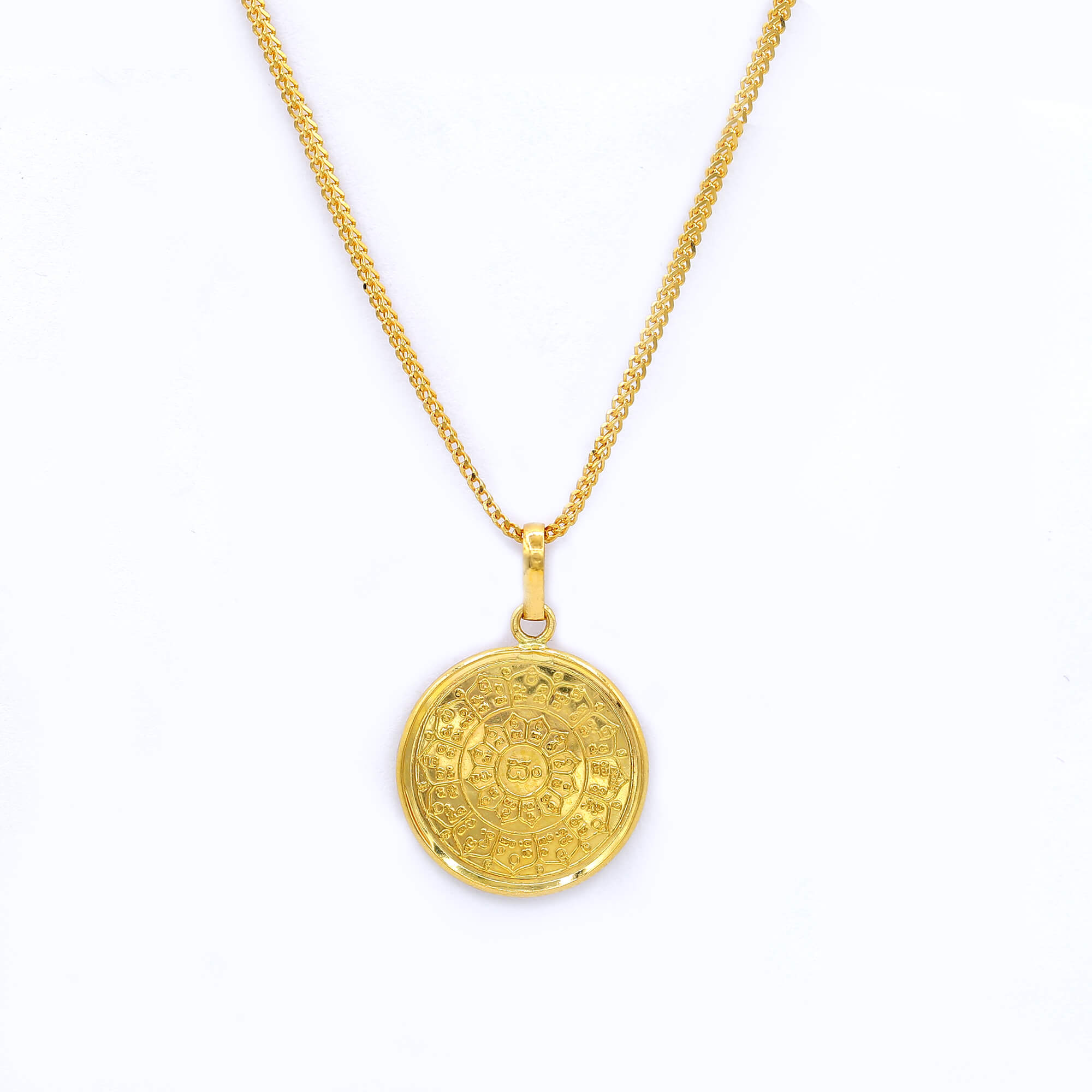 Gold Dharmachakra Panchayudha – Raja Jewelers