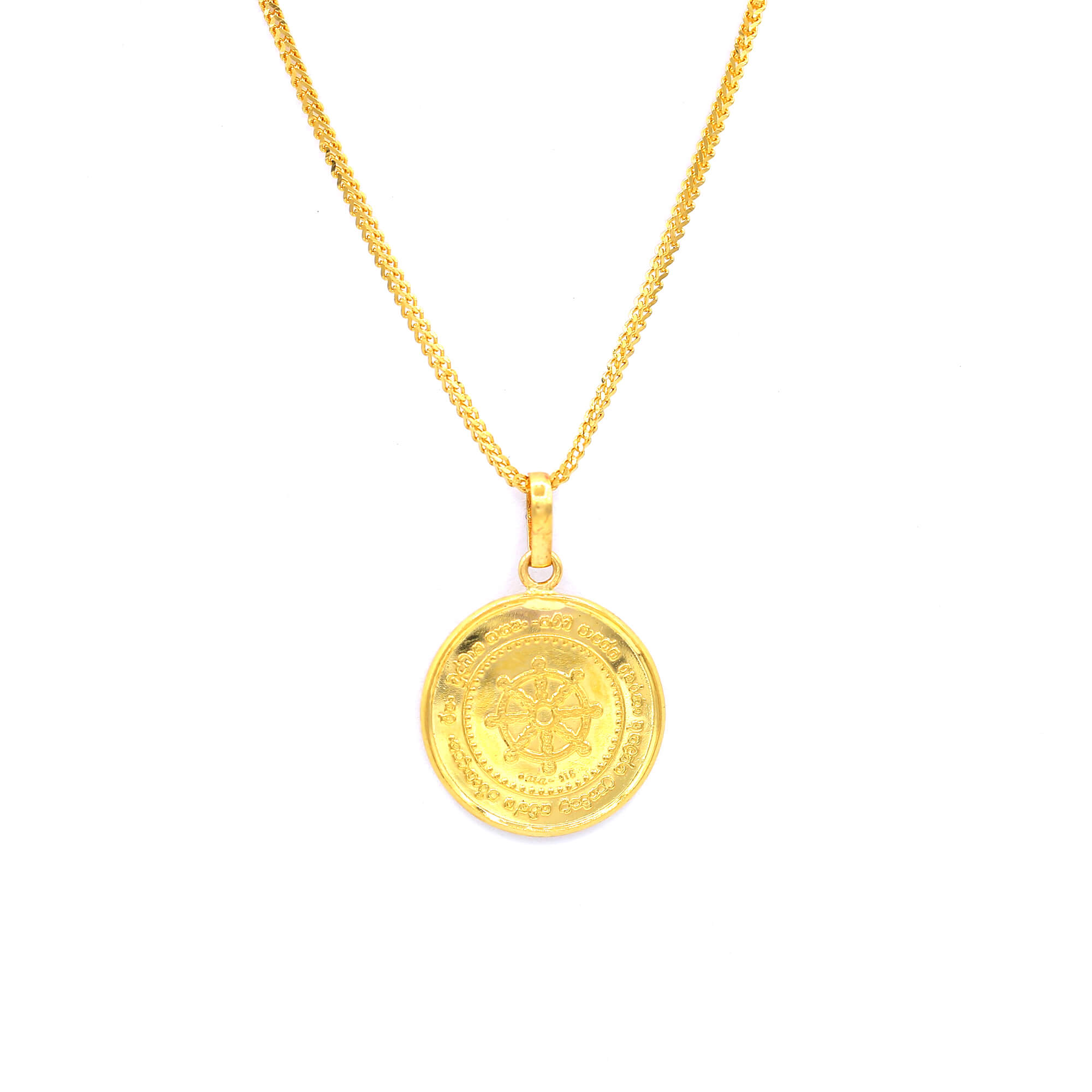 Gold Dharmachakra Panchayudha – Raja Jewelers